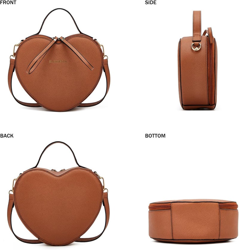 Makes Crossbody Purse for Women Small Crossbody Bags Trendy Vegan Leather with Adjustable Shoulder Straps Gift for Mother Wife Mom - Image 5